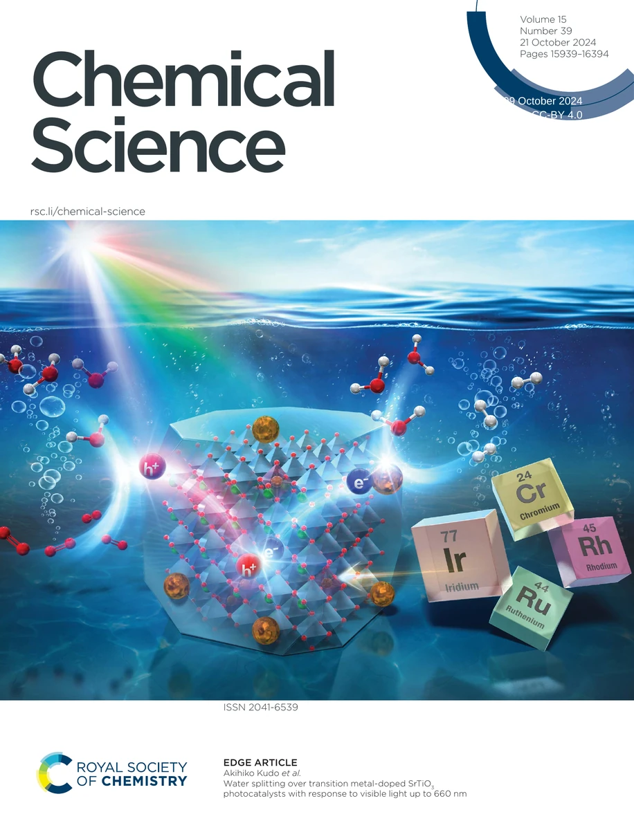 2024 Chemical Science cover image