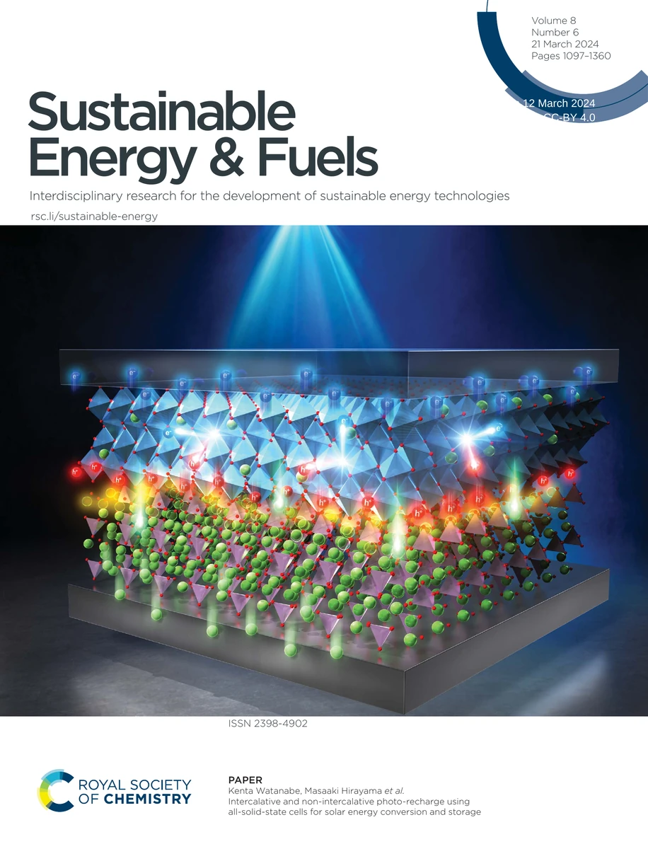 2024 Sustainable Energy & Fuels cover image
